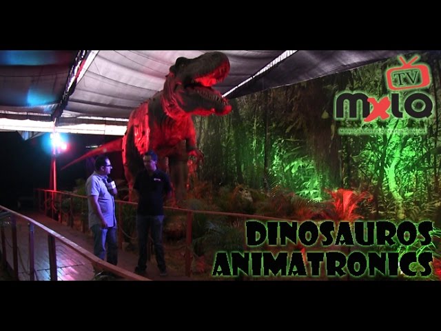 Dinosaurios Animatronics Reportaje #8 - YouTube