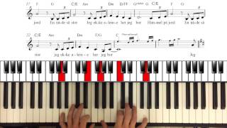 Himmel på jord. Advanced piano tutorial joerundpiano 2015 chords