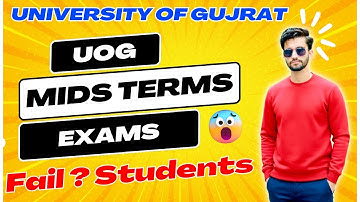 UOG Midterm 2025 📚 | Why So Many Students Fail? Marks, GPA & Process