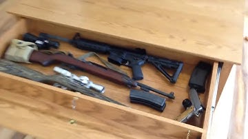 QLine SafeGuard Coffee Table with hidden compartment.mp4