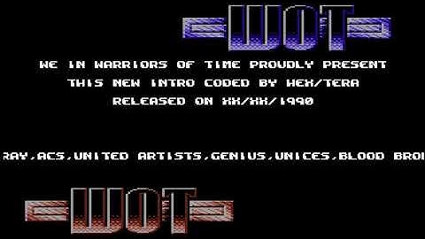 C64 Intro: 1990 Warriors of Time