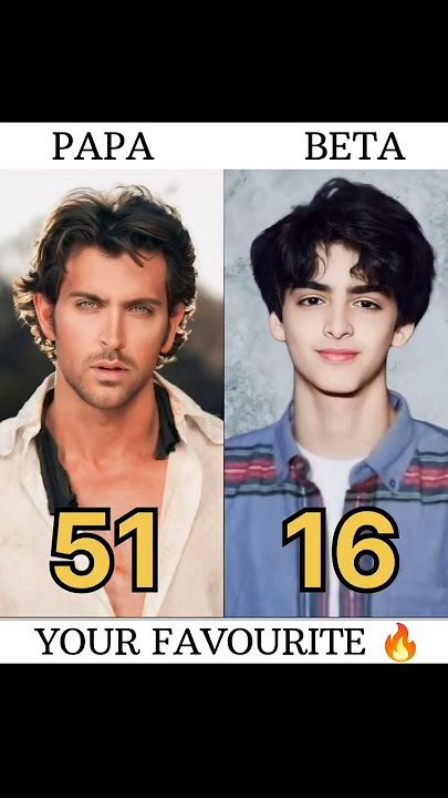 HRITHIK ROSHAN REAL LIFE HANDSOME SON age #father #son #age #fatherson #trending #shorts