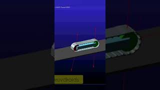 Simulation of an Excavator Track Chain in MSC Adams