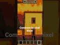 comment your name  for pixel art#minecraft #pixel art
