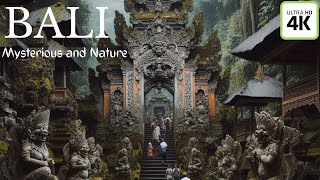 Bali amazing country, Mysterious places and beautiful Islands and nature 4K Ultra hd