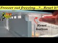 Freezer not freezing - Reset mother board (GE/Whirpool/LG/Samsung)