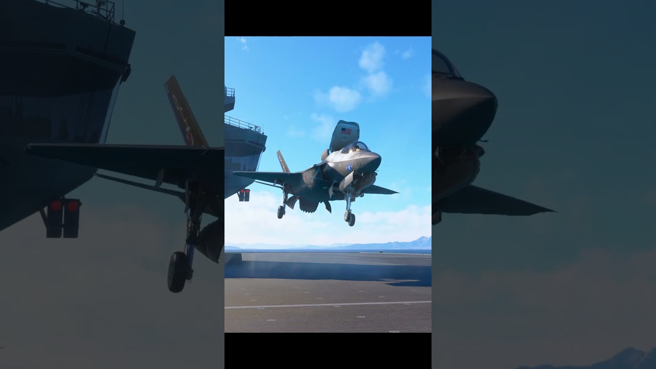 F 35B VTOL Takeoff