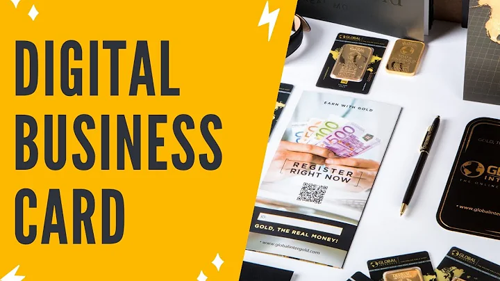DIGITAL BUSINESS CARD: How To Create A Digital Business Card In Minutes
