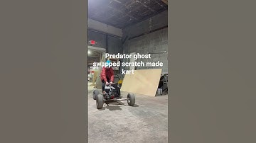 Predator Ghost swapped home made gokart