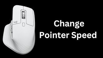 How To Change Pointer Speed On Logitech MX Master 3S
