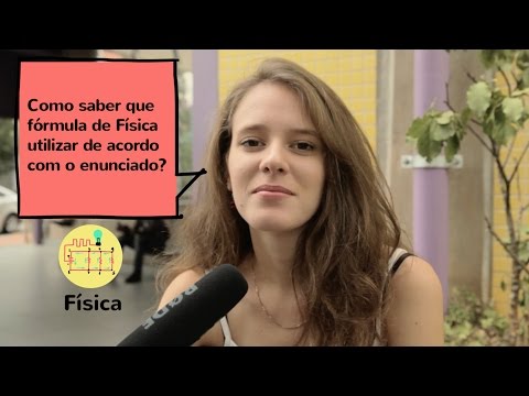 Como saber que fórmula de Física usar de acordo com o enunciado - Como saber que fórmula de Física usar de acordo com o enunciado