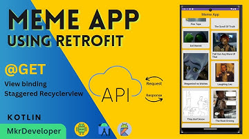 FUNNY MEMES APP  API - Retrofit - Coroutines. Android studio | Kotlin