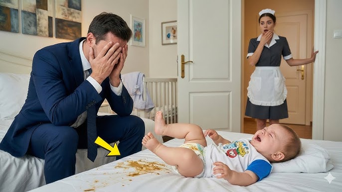 Bebeğin neden bu kadar çok ağladığını görmek için odaya giden hizmetçi, gördükleri karşısında dona - YouTube