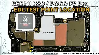 Xiaomi Redmi K80 Test Point EDL Mode 9008