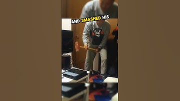 This dad smashing his son