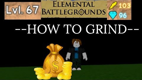 how to afk farm! in elemental battlegrounds!!!