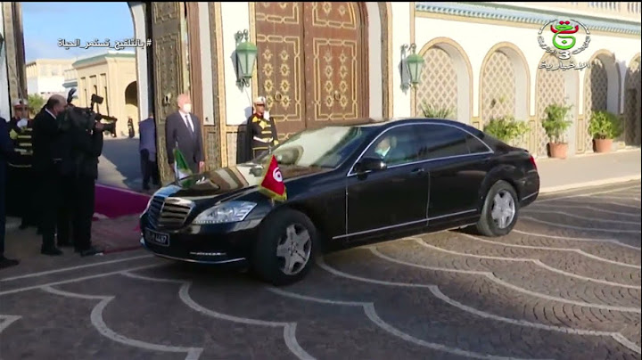 الجزائر - تونس / رئيس الجمهورية يخص باستقبال حار بشارع " الحبيب بورقيبة "