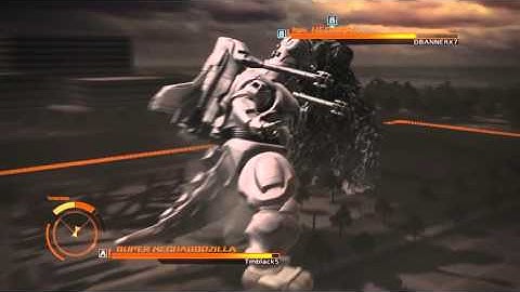 GODZILLA PS4 versus mode: SuperMechaGodzilla vs. Hedorah