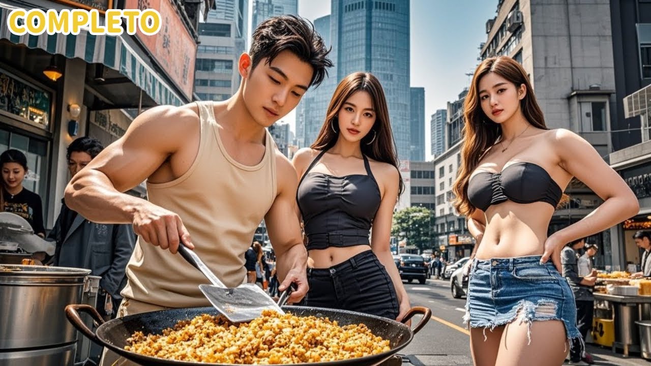Una joven 18 años persigue hombre 40 años que vende arroz frito. Nadie sabe que e el hombre más rico