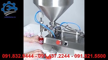 [REVIEW] MÁY CHIẾT RÓT 1 VÒI, MÁY CHIẾT RÓT DUNG DỊCH BÁN TỰ ĐỘNG