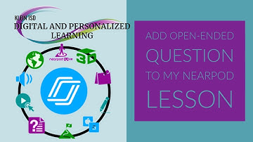 Nearpod: Add an Open Ended Question to my Lesson