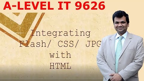 A Level IT 9626 Video Lectures for Web Development Programming