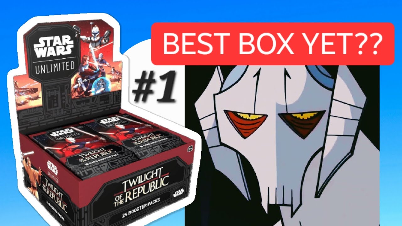 Legendary Time! Star Wars Unlimited Box Opening Part 1