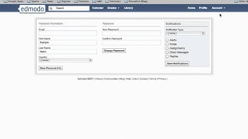 Add Edmodo Profile Picture