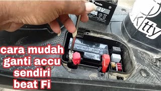 GANTI AKI KW PASANG AKI ORI GS BATTERY MOTOR BAET