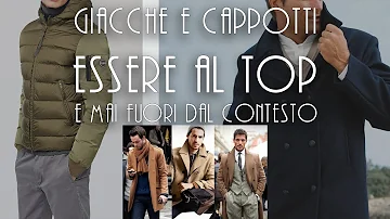 Cosa si può mettere sopra una giacca?