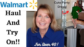 Walmart Haul And Try On!! Cute Sweater, Dresses And Time And Tru Faux Leather Leggings!