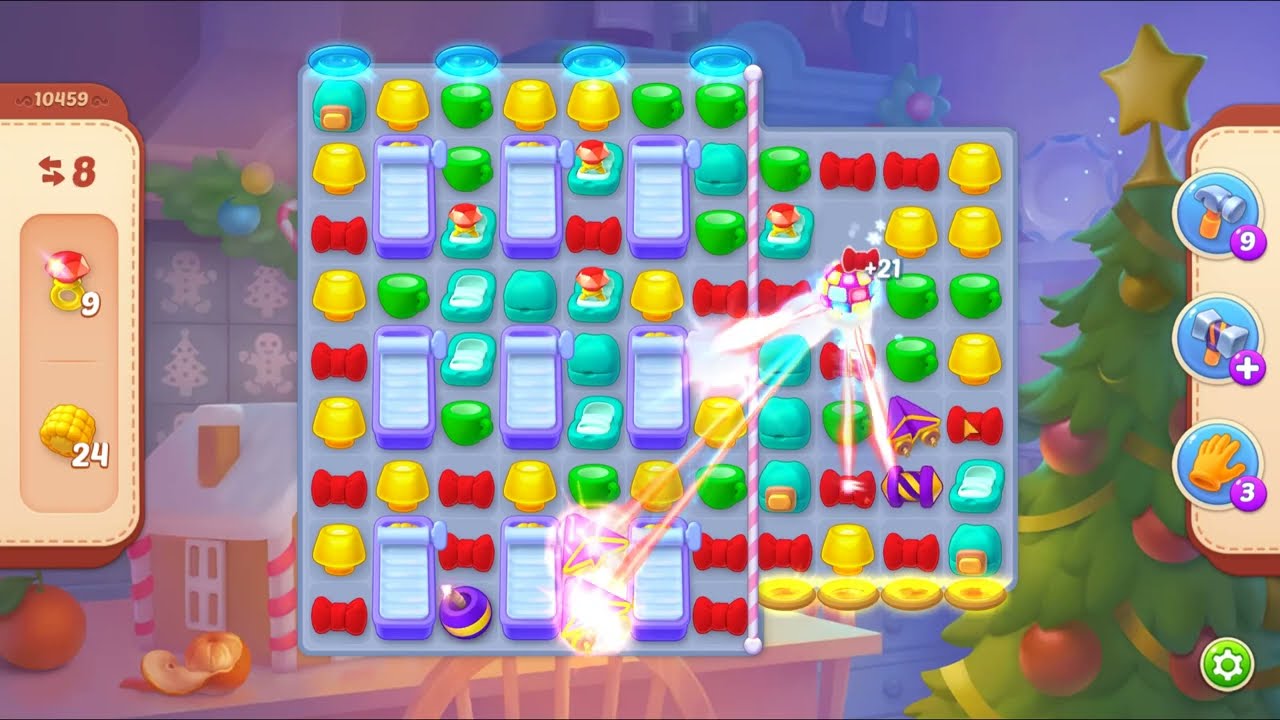 Homescapes Level 10459 No Boosters Gameplay