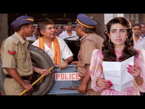 Yeh badmaash pandit meri mummy ko love letter de raha tha | Prem Qaidi | Hindi Movie | Karisma
