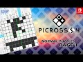 Picross S4 | Normal Puzzles | Page 1 and Tutorials | No Assist | Nintendo Switch