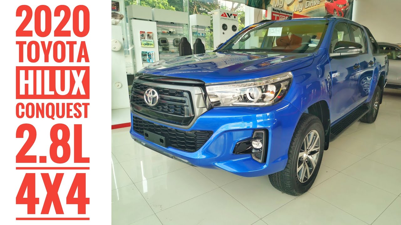 Toyota Hilux CONQUEST 2.8L 4x4 - Nebula Blue | Walk Around by Marvs ...