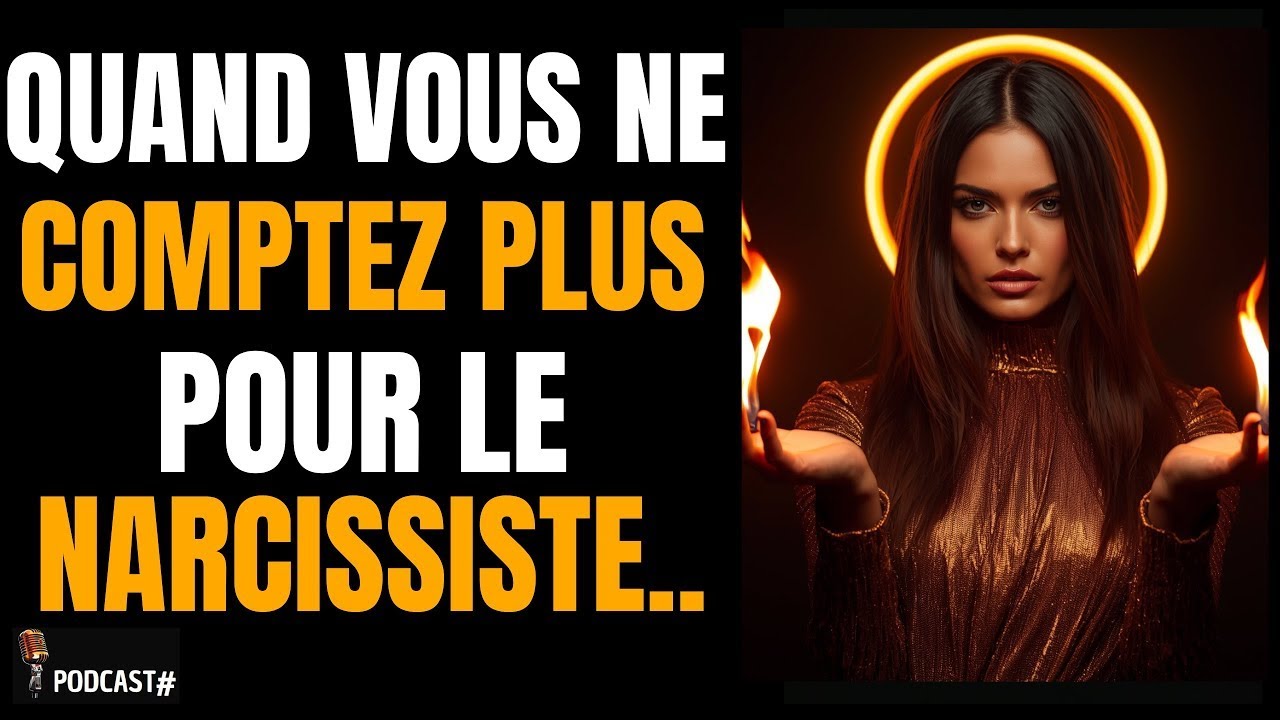 Quand un narcissique réalise que vous ne vous souciez plus de lui… IL FAIT CES CHOSES.