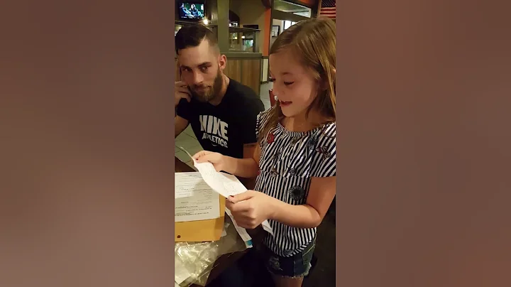 BEST fathers day suprise gift ever. Daughter ask her step dad to adopt her!!! WARNING: YOU WILL CRY!