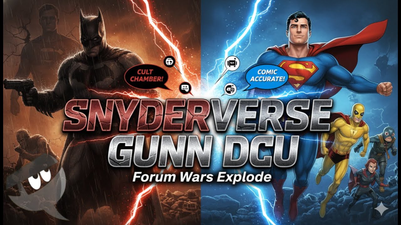 The DC Divide Explained | Snyder’s Mythic Vision vs Gunn’s New DCU
