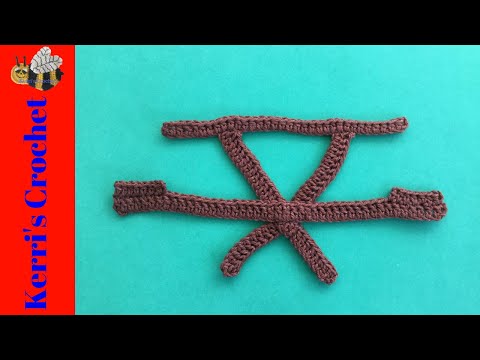 Crochet Picnic Table Tutorial - Crochet Applique Tutorial