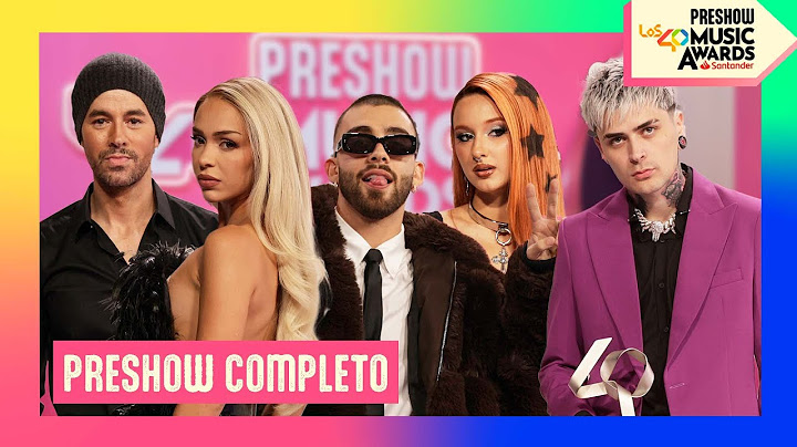 Alfombra roja en el PRESHOW de LOS40 Music Awards Santander 2024 completo