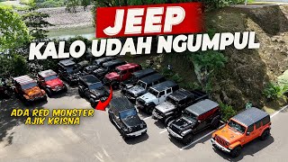 BANYAK JEEP NGUMPUL DISINI || ANNIVERSARY CLUB JEEP JKMPC YANG KE-5