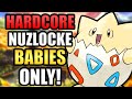 Pokmon heartgold hardcore nuzlocke  baby pokmon only no items no overleveling