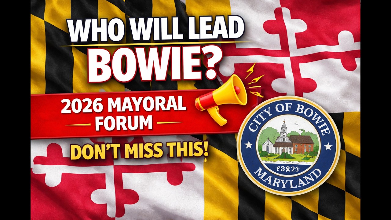 Meet YOUR Mayoral Candidates: 2026 City of Bowie Special Election ...