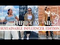 NYC THRIFTING! WATCH ME TRANSFORM MYSELF INTO MY FAVE SUSTAINABLE FASHION INFLUENCERS :)