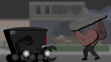 Omnidroid V1 (The Incredibles) vs Tank (Left 4 Dead) [Stick Nodes Pro Animation]