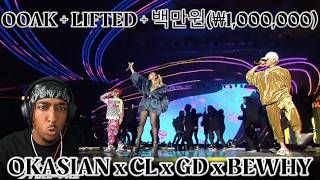 YG ROYALTY! | GD x OKASIAN x CL x BEWHY - LIFTED   ONE OF A KIND   백만원(₩1,000,000) LIVE! | REACTION!