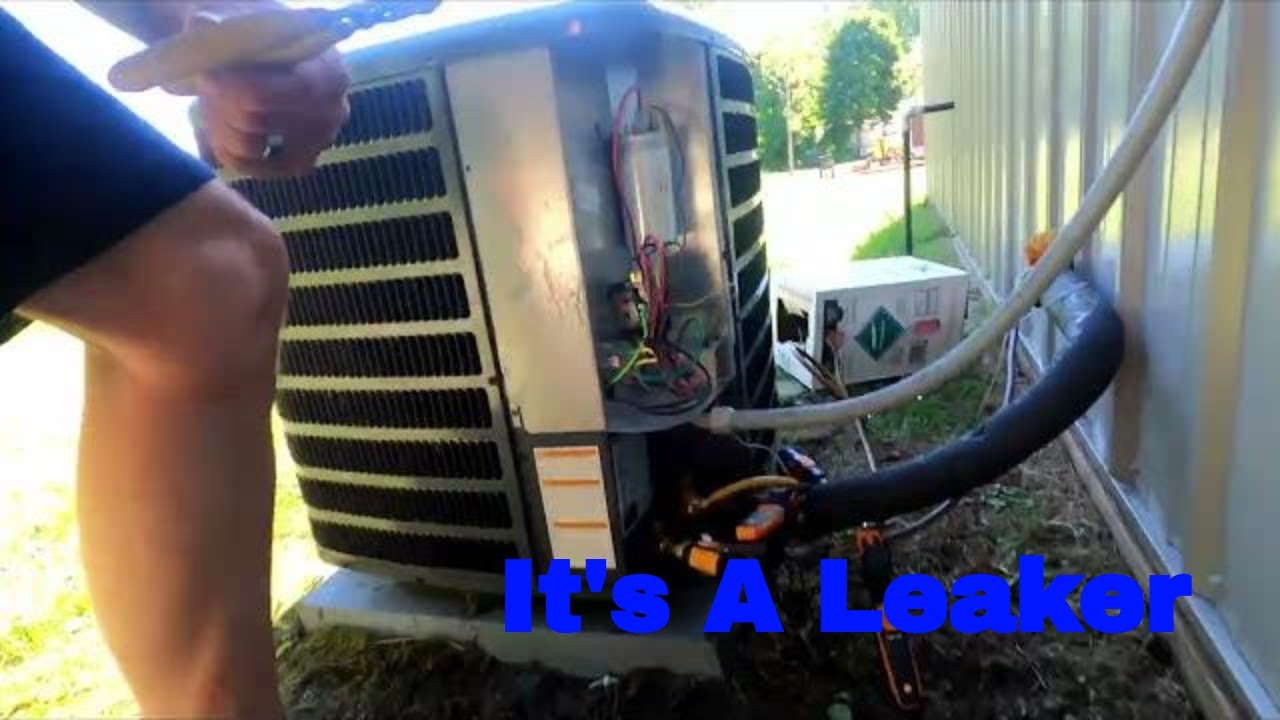 Condenser Leak Repair YouTube