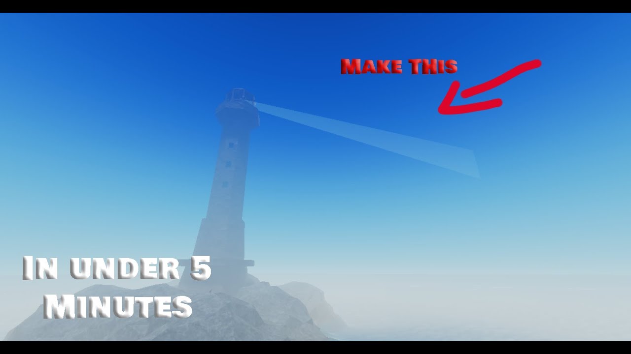 How to make a rotating LightHouse light ｜ In under 5 Minutes YouTube