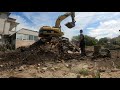 House Demolition | CAT 320C Excavator