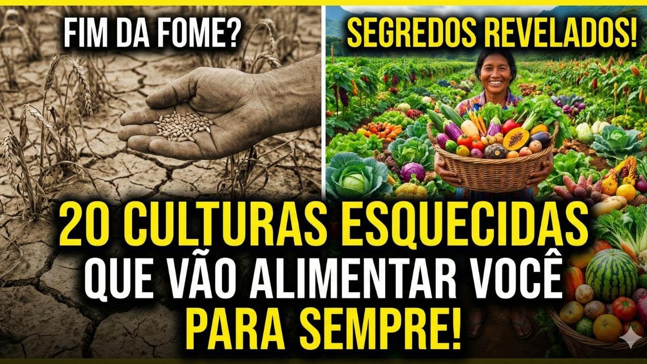 20 Culturas Esquecidas Que Vão Alimentar Você Para Sempre